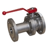 Ball valve Series: 340IIT Type: 3199 Stainless steel/PTFE/FPM (FKM) Full bore Fire safe Handle PN40 Flange DN15